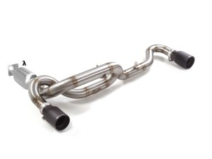 Porsche 911 (964) Performance Exhaust by Ragazzon - Evo Line - Dual Exit / Black Tips - Straight Through Design