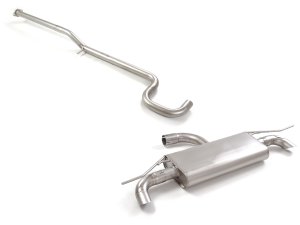 Audi A3 Sportback Performance Exhaust - Ragazzon - Cat Back - Evo Line - Resonated - For Factory Tip 45TFSIe (2020+) Audi A3 Sportback Performance Exhaust - Ragazzon - Cat Back - Evo Line - Resonated - For Factory Tip 45TFSIe (2020+)