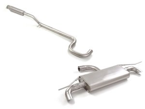 Audi A3 Sportback Performance Exhaust - Ragazzon - Cat Back - Evo Line - Muffled + Resonated Center Section - For Factory Tip 45TFSIe (2020+)