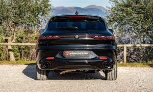 Alfa Romeo Tonale Performance Exhaust - 1.3L - Ragazzon - Evo Line - Axle Back - Black Tips - 95mm - Straight Through