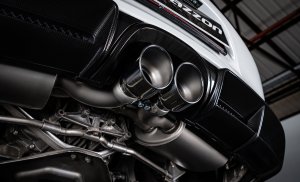 Porsche Boxster (981) Performance Exhaust by Ragazzon - Evo Line - Center Exit / Black Tips - Electronic Valves