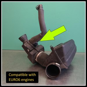 BMW G Series Performance Air Intake - Ramair - Foam Filter + Heatshield + Carbon Fiber Lid - Black - B48 2.0i