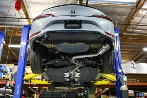 Acura Integra Performance Exhaust - Remark - R1 Spec Single Exit Cat-Back - Stainless Steel w/ Polished Tip - `22+