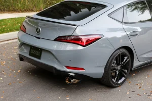 Acura Integra Performance Exhaust - Single Exit - Remark - R1 Spec Cat Back - Titanium - `23+