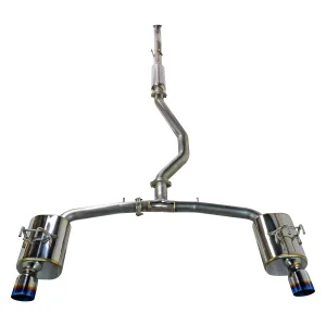 Honda Civic Si Performance Exhaust - Remark - Cat Back - Burnt Stainless Steel - `22+ Honda Civic Si Performance Exhaust - Remark - Cat Back - Burnt Stainless Steel - `22+