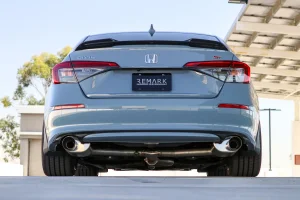 Honda Civic Si Performance Exhaust - Remark - Cat Back - Burnt Stainless Steel - `22+ Honda Civic Si Performance Exhaust - Remark - Cat Back - Burnt Stainless Steel - `22+