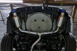 Subaru WRX Performance Exhaust - Remark - Cat-Back Dual Exit - R1-Spec Stainless Tips - Resonated - `15-`21 Subaru WRX Performance Exhaust - Remark - Cat-Back Dual Exit - R1-Spec Stainless Tips - Resonated - `15-`21