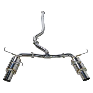 Subaru WRX Performance Exhaust - Remark - Cat-Back Dual Exhaust - R1-Spec Stainless (Non-Resonated) - `15-`21 Subaru WRX Performance Exhaust - Remark - Cat-Back Dual Exhaust - R1-Spec Stainless (Non-Resonated) - `15-`21