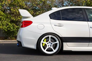 Subaru STI Performance Exhaust - Remark - Cat-Back Dual Exit -R1-Spec Burnt Stainless Tips - Non-Resonated - `15-`21 Subaru STI Performance Exhaust - Remark - Cat-Back Dual Exit -R1-Spec Burnt Stainless Tips - Non-Resonated - `15-`21