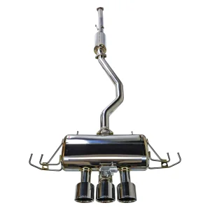 Honda Civic Type R Performance Exhaust - Remark - Cat Back - Triple Tip - Q-Spec - `23+ Honda Civic Type R Performance Exhaust - Remark - Cat Back - Triple Tip - Q-Spec - `23+