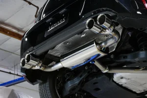 Toyota Corolla Hatchback Performance Exhaust - Remark - Cat Back Quiet-Spec Quad Tip - `23-`27 Toyota Corolla Hatchback Performance Exhaust - Remark - Cat Back Quiet-Spec Quad Tip - `23-`27