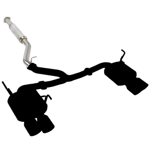 Subaru WRX Performance Exhaust - Remark - Cat Back, 4 in. - Burnt Stainless Quad Tips - Resonated - `22+ Subaru WRX Performance Exhaust - Remark - Cat Back, 4 in. - Burnt Stainless Quad Tips - Resonated - `22+