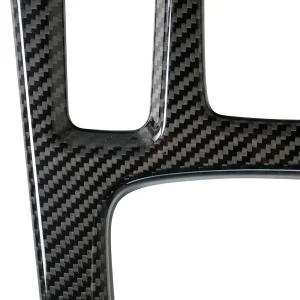 Honda Civic Carbon Fiber Console Cover - Remark - Gloss - `22+ Honda Civic Carbon Fiber Console Cover - Remark - Gloss - `22+