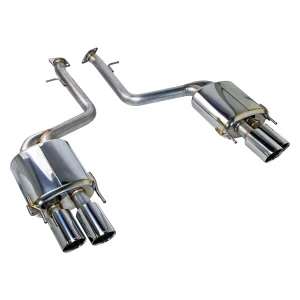 Lexus IS500 Performance Exhaust - Remark - Axle Back, Quad Stainless Steel Double Wall Tips, Muffler Version - `22+ Lexus IS500 Performance Exhaust - Remark - Axle Back, Quad Stainless Steel Double Wall Tips, Muffler Version - `22+