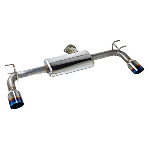 Mazda 3 Performance Exhaust - Remark - Axle Back, Dual Burnt SS Single Wall Tips, Muffler Version - `19-`27 Mazda 3 Performance Exhaust - Remark - Axle Back, Dual Burnt SS Single Wall Tips, Muffler Version - `19-`27
