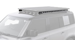 Land Rover Defender 110 Roof Rack - Rhino-Rack - Backbone Mounting System - Black - `20-`26 Land Rover Defender 110 Roof Rack - Rhino-Rack - Backbone Mounting System - Black - `20-`26