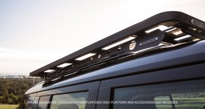 Land Rover Defender 110 Roof Rack - Rhino-Rack - Backbone Mounting System - Black - `20-`26 Land Rover Defender 110 Roof Rack - Rhino-Rack - Backbone Mounting System - Black - `20-`26