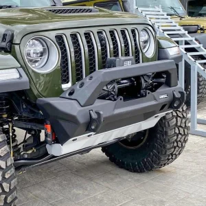 Jeep Wrangler Bumper - Front - Rival 4x4 - Aluminum - `18-`25