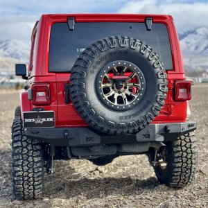 Jeep Wrangler JL Bumper - Rear - Rock Slide Engineering - Appalachian Steel - `18+ Jeep Wrangler JL Bumper - Rear - Rock Slide Engineering - Appalachian Steel - `18+