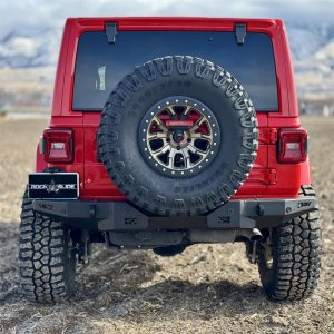 Jeep Wrangler JL Bumper - Rear - Rock Slide Engineering - Appalachian Steel - `18+ Jeep Wrangler JL Bumper - Rear - Rock Slide Engineering - Appalachian Steel - `18+