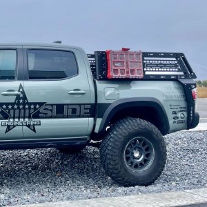 Toyota Tacoma Bed Rack - Rock Slide Engineering - Overland - `15-`22