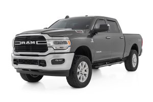 Ram 1500 Running Boards - Rough Country - AC2 - Amber/White - '21-'25