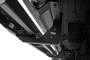 Ram 1500 Running Boards - Rough Country - AC2 - Amber/White - '21-'25