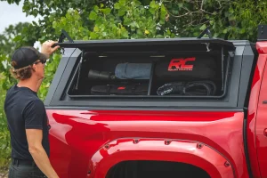 Toyota Tacoma Truck Bed Cap Side Shelf Panel - Rough Country - Passenger Side - Modular - 5' Bed