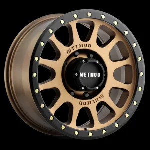 Custom Wheel 305-NV - Bronze w/ Matte Black Lip | 17x8.5 | 8x170 | +0mm - Method