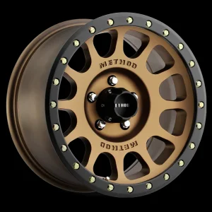 Custom Wheel 305-NV - Bronze w/ Matte Black Lip | 17x8.5 | 8x170 | +0mm - Method