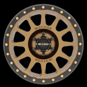 Custom Wheel 305-NV - Bronze w/ Matte Black Lip | 17x8.5 | 8x170 | +0mm - Method