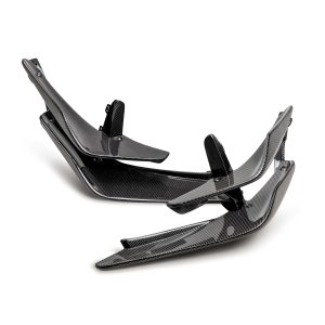 Honda Civic Type R Front Bumper Canards - Seibon - Carbon Fiber - `23+