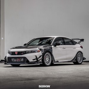 Honda Civic Type R Fenders - Seibon - Carbon Fiber - 20mm Widebody - `23+