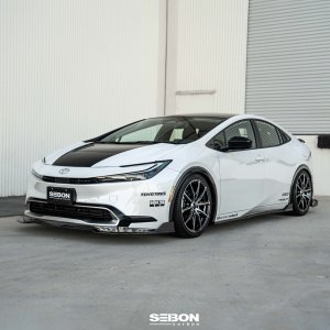 Toyota Prius Front Fender Trim - Seibon - Carbon Fiber - `23+