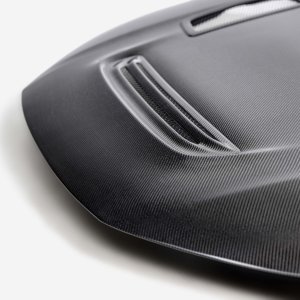 Honda Civic Hood - Seibon - GT-Style Double Sided - Carbon Fiber - `23+
