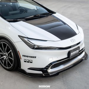 Toyota Prius Prime Hood - Seibon - VT-Style - Carbon Fiber - `23+