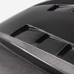 Toyota Tundra Hood - Seibon - TS-Style - Carbon Fiber - `22+