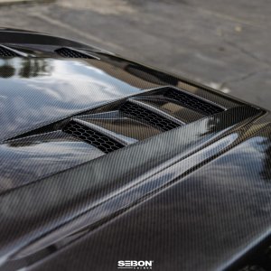 Toyota Tundra Hood - Seibon - TS-Style - Carbon Fiber - `22+