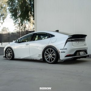 Toyota Prius Rear Lip - Seibon - MB-Style - Carbon Fiber - `23+