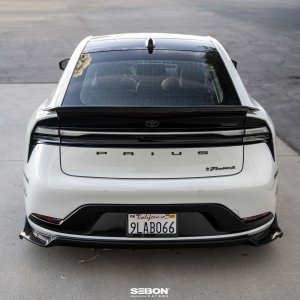 Toyota Prius Rear Lip - Seibon - MB-Style - Carbon Fiber - `23+