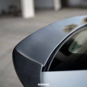 Toyota Prius Spoiler - Rear - Seibon - MB-Style Carbon Fiber - `23+