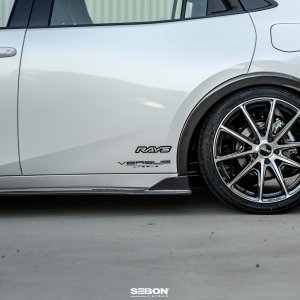Toyota Prius Side Skirts - Seibon - MB-Style Carbon Fiber - `23+