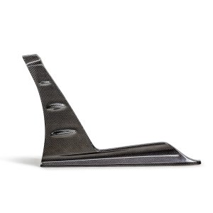 Honda Civic Type-R Side Skirt Extensions - Front - Seibon - MB-Style - Carbon Fiber - `23+