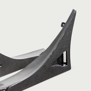 Honda Civic Type-R Rear Side Skirt Extensions - Seibon - MB-Style - Carbon Fiber - `23-`25