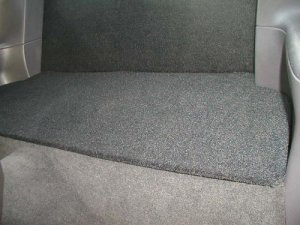 Ford Mustang Rear Seat Delete Kit - '94-'04