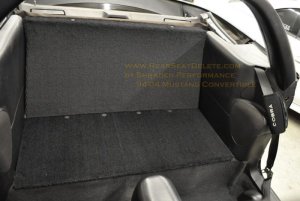 Ford Mustang Rear Seat Delete Kit - '94-'04