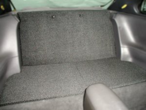 Ford Mustang Rear Seat Delete Kit - '94-'04