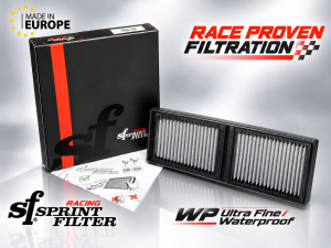 Alfa Romeo Stelvio Performance Air Filter - 2.0L - Sprint - WP Ultra Fine/ Waterproof Alfa Romeo Stelvio Performance Air Filter - 2.0L - Sprint - WP Ultra Fine/ Waterproof