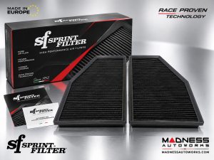 Maserati GranTurismo Performance Air Filter - Sprint Filter - F1 Ultimate Performance - 3.0L V6