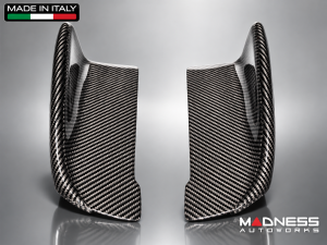 Alfa Romeo Giulia Side Skirt Flaps - Carbon Fiber - Stile Italia Alfa Romeo Giulia Side Skirt Flaps - Carbon Fiber - Stile Italia